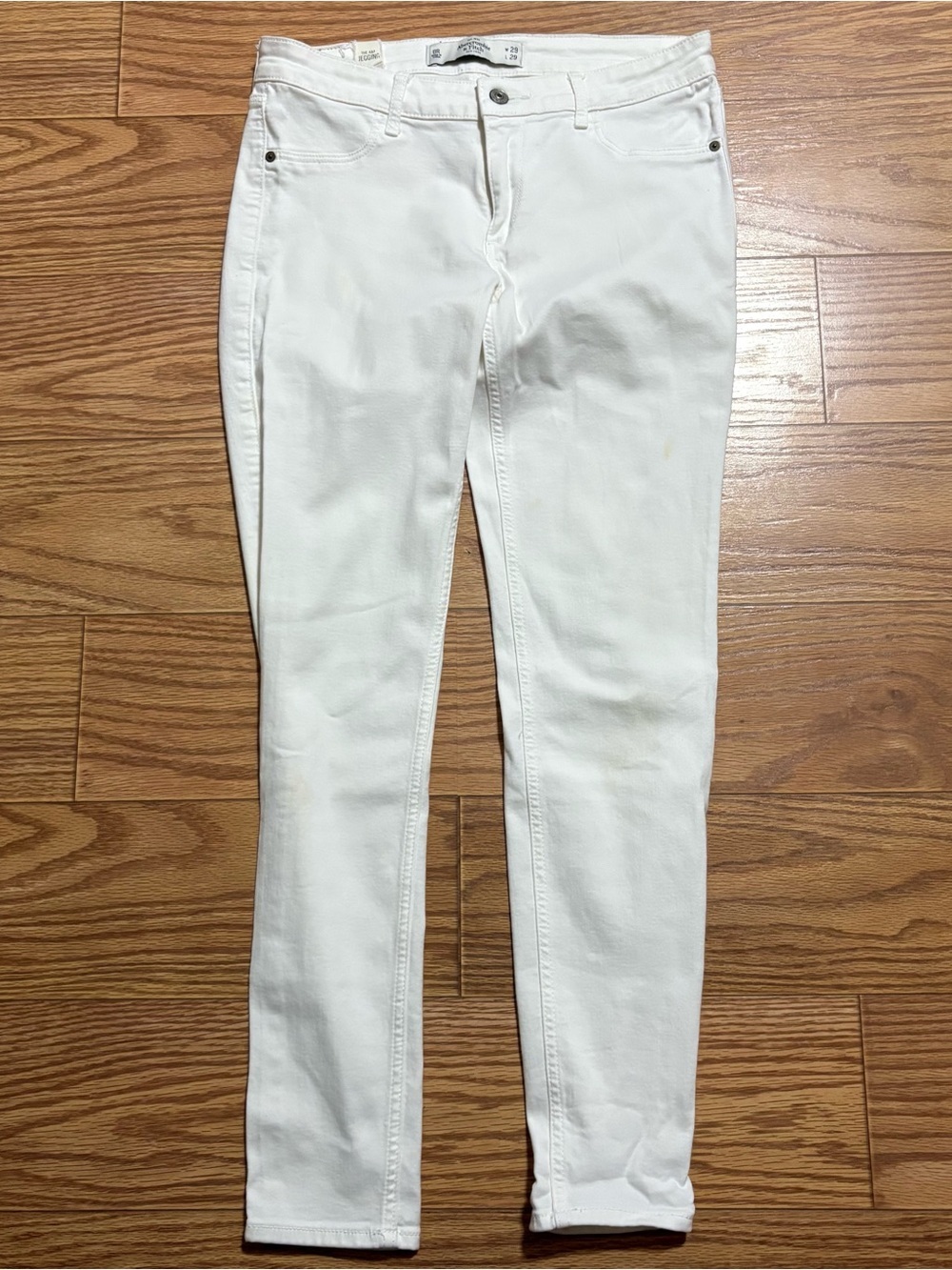 Abercrombie & Fitch A&F White Jeggings Women’s 8 Regular